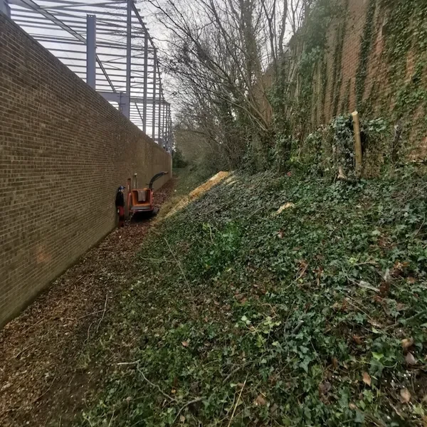 Site clearance of perimeter fencing